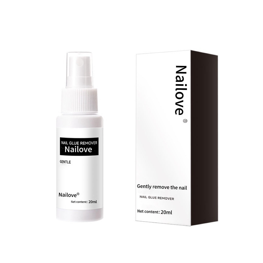 NAILOVE  Nail polish remover is gentle and does not damage the nails.