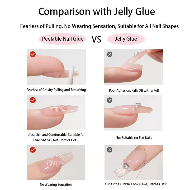 NAILOVE  Nail polish remover is gentle and does not damage the nails.